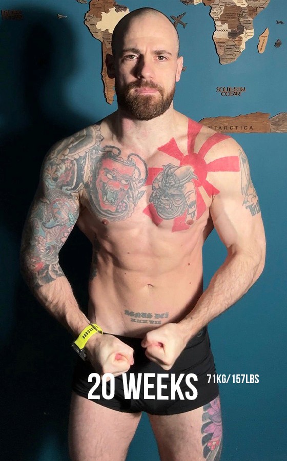 Chad Saville after coaching