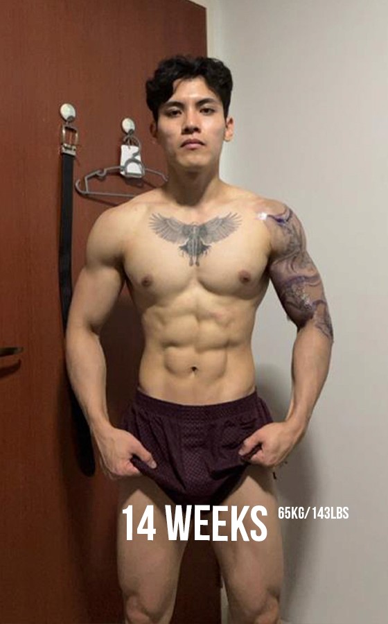 Jake Chan after coaching