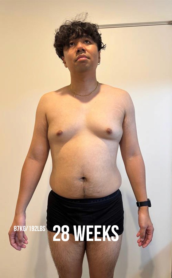 Nathan Dumadauw before coaching